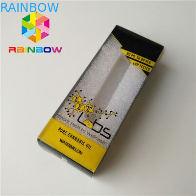 Χαμηλή εκτύπωση 1oz συνήθειας Moq κιβωτίων συσκευασίας μπουκαλιών ουσιαστικού πετρελαίου CBD 2 ανακυκλωμένου Oz εγγράφου καρτών