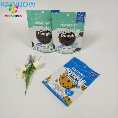 Resealable Ziplock Doypack που στέκεται επάνω τη συσκευασία μπισκότων τσαντών φύλλων αλουμινίου αργιλίου