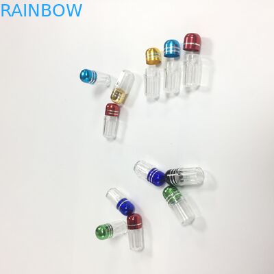 Πλαστικό υλικό εμπορευματοκιβωτίων PP μπουκαλιών χαπιών καψών συμπληρωμάτων με το μέταλλο ΚΑΠ