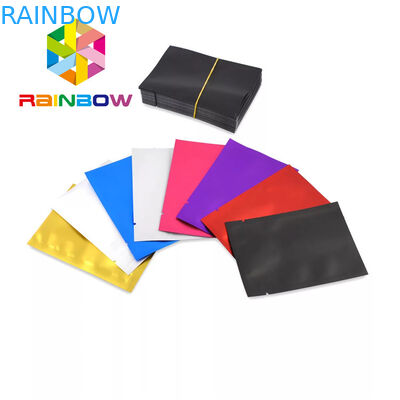 Resealable πλαστικές σακούλες που συσκευάζουν τρία τη δευτερεύουσα σφραγίδα μικρό Mylar για τα χορτάρια/τα μπισκότα