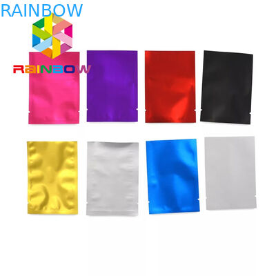 Resealable πλαστικές σακούλες που συσκευάζουν τρία τη δευτερεύουσα σφραγίδα μικρό Mylar για τα χορτάρια/τα μπισκότα