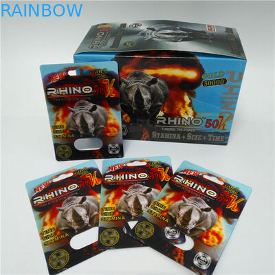 Αρχαιότερο της ZEN αρσενικό σεξουαλικό απόδοσης αυξήσεων χαπιών κιβώτιο εγγράφου φουσκαλών συσκευάζοντας