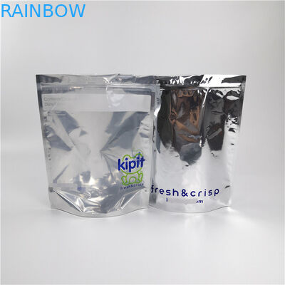 Καλλυντική συσκευάζοντας στάση τσαντών ταινιών λέιζερ επάνω προσαρμοσμένη στη σακούλα εκτύπωση λογότυπων ανθεκτική