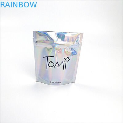 Βιο διασπάσιμο καλλυντικό λέιζερ ολογραφικό 100% τυπωμένων υλών συνήθειας τσαντών διοργανωτών ανακύκλωσης