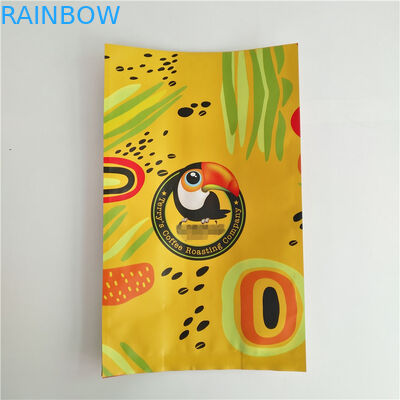 Τέσσερις σφραγισμένη πλευρά σακούλα φύλλων αλουμινίου που συσκευάζει την πλαστική συσκευασία τσαγιού σακουλιών δύναμης στιγμιαίου καφέ