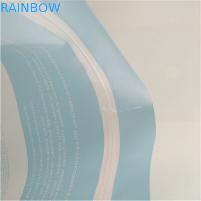 Κατώτατο Gusset αποστειρωτή μικροκυμάτων αποθήκευσης τροφίμων τοποθετεί τη Resealable τοπ συνήθεια φερμουάρ σε σάκκο