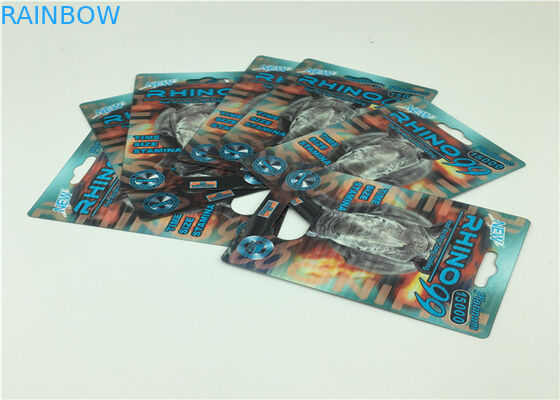 Ανθεκτική συσκευασία καρτών εγγράφου για το αρσενικό που ενισχύει τα φυσικά χάπια φύλων απόδοσης