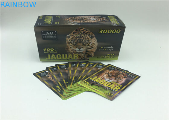 Μαύρη κάρτα φουσκαλών που συσκευάζει FX κιβώτιο εγγράφου επίδειξης 35000 σειρών για τα αρσενικά χάπια αυξήσεων