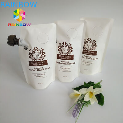 Η επαναχρησιμοποιήσιμη υγρή στάση ρίχνει επάνω τη συσκευάζοντας τσάντα συμπιέσεων συσκευασίας παιδικών τροφών σακουλών