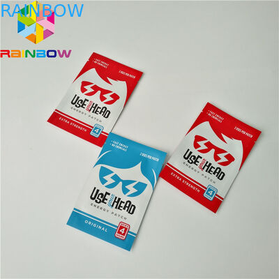 4x6 ίντσας αργιλίου φύλλων αλουμινίου σακουλών συσκευάζοντας μυρωδιάς τοποθετημένο σε στρώματα απόδειξη λογότυπο συνήθειας Mylar πλαστικό