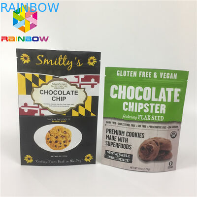 Η Resealable τοπ Ziplock τσάντα σακουλών Doypack μεταλλινών φύλλων αλουμινίου αργιλίου για το καρύδι/ξεραίνει τα φρούτα