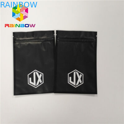 Σακούλα φύλλων αλουμινίου απόδειξης μυρωδιάς Mylar που συσκευάζει τη μόνη πλαστική τσάντα σφραγίδων με το Resealable φερμουάρ