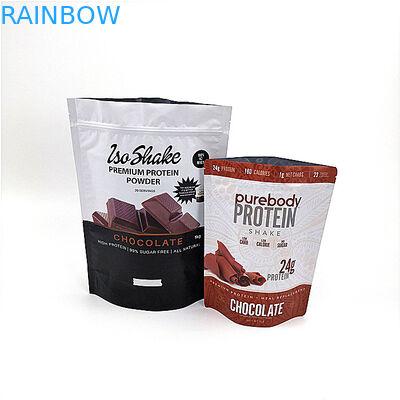 Στάση σκονών φερμουάρ μεγάλης περιεκτικότητας τσαντών συσκευασίας τροφίμων εκτύπωσης Gravnre επάνω στη σακούλα