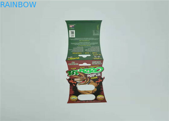 Ρινοκέρων 69-9000 φουσκαλών καρτών συσκευάζοντας καψών φύλων κάρτα ενθέτων χαπιών πλαστική για αρσενικό Enhancemen