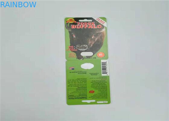 Στρογγυλό φουσκαλών υποζύγιο Primavera Tyoe χαπιών καρτών SWAG εγγράφου χαπιών συσκευάζοντας ανθεκτικό