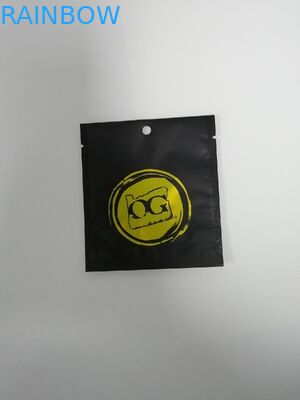 Ziplock Mylar 3.5/7 γραμμαρίων πλαστικές τσάντες ζιζανίων απόδειξης μυρωδιάς για τη συσκευασία λουλουδιών Gummies