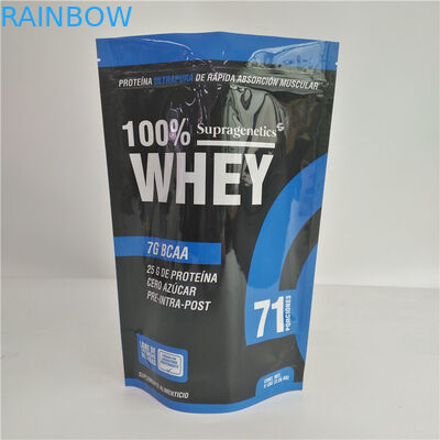 Η στάση επάνω στη συνήθεια σακουλών τύπωσε τη σκόνη σοκολάτας καφέ τσαντών πρόχειρων φαγητών που συσκευάζει 5lb 2kg