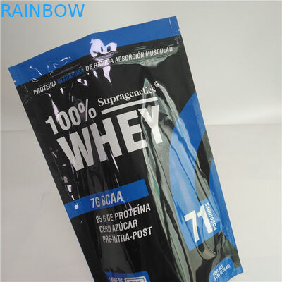 Η στάση επάνω στη συνήθεια σακουλών τύπωσε τη σκόνη σοκολάτας καφέ τσαντών πρόχειρων φαγητών που συσκευάζει 5lb 2kg