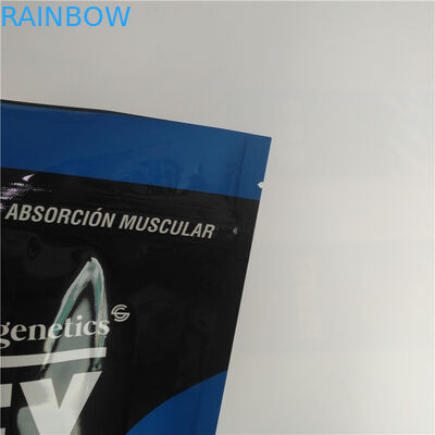 Η στάση επάνω στη συνήθεια σακουλών τύπωσε τη σκόνη σοκολάτας καφέ τσαντών πρόχειρων φαγητών που συσκευάζει 5lb 2kg