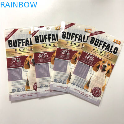 Ασφαλείς πλαστικές σακούλες τροφίμων σκυλιών/γατών/χελωνών/ψαριών τσαντών συσκευασίας τροφίμων με επαναχρησιμοποιήσιμο Ziplock