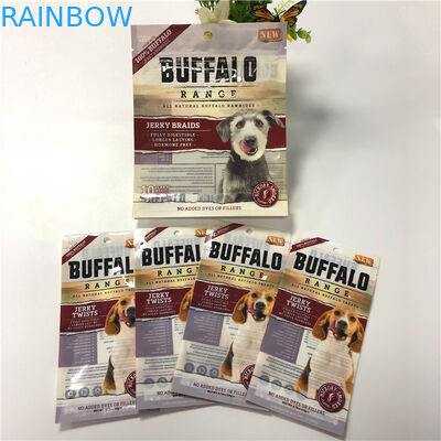 Ασφαλείς πλαστικές σακούλες τροφίμων σκυλιών/γατών/χελωνών/ψαριών τσαντών συσκευασίας τροφίμων με επαναχρησιμοποιήσιμο Ziplock