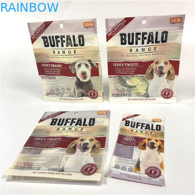 Ισχυρό σφραγίζοντας UV λογότυπο τσαντών τροφίμων της Pet απόδειξης μυρωδιάς που τυπώνεται με τις εύκολες στο άνοιγμα εγκοπές δακρυ'ων