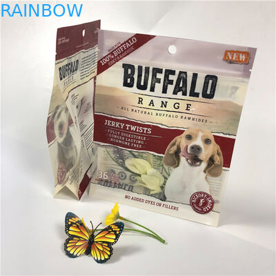 Ισχυρό σφραγίζοντας UV λογότυπο τσαντών τροφίμων της Pet απόδειξης μυρωδιάς που τυπώνεται με τις εύκολες στο άνοιγμα εγκοπές δακρυ'ων