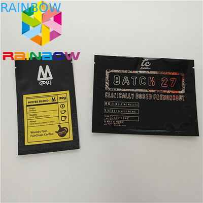 Τσάντες επίπεδων κατώτατων σημείων σειράς Kraton, τσάντα σακουλών τριών πλευρών για το Gummy ζιζάνιο καραμελών κάνναβης