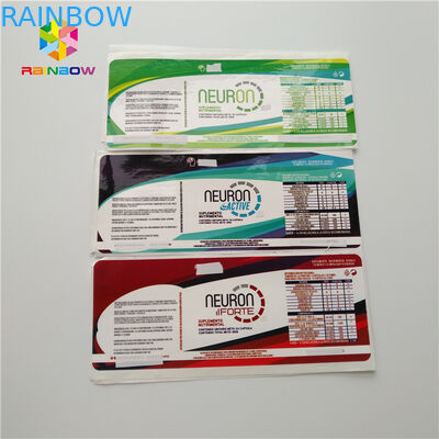 Dropper συρρικνώνεται το φαρμακευτικό μπουκάλι γυαλιού 30ml φιαλιδίων αυτοκόλλητων ετικεττών ετικετών μανικιών για το στεροειδές