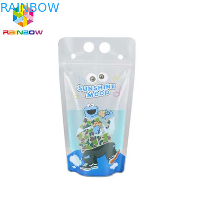 Gravure πλαστική τσάντα εκτύπωσης που συσκευάζει τα ζωηρόχρωμα άχυρα για τη συσκευασία του υγρού ποτού