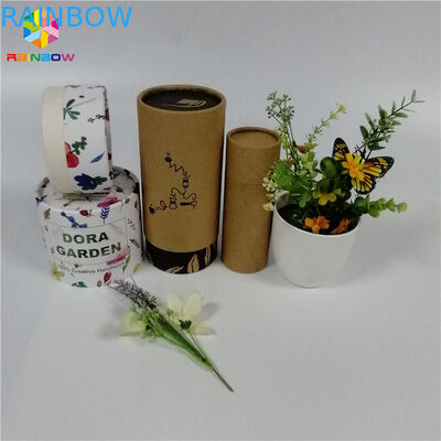 Η βιοδιασπάσιμη ματ επιφάνεια σωλήνων χαρτονιού συσκευασίας κιβωτίων εγγράφου βαθμού τροφίμων τελειώνει