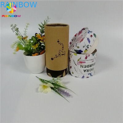 Η βιοδιασπάσιμη ματ επιφάνεια σωλήνων χαρτονιού συσκευασίας κιβωτίων εγγράφου βαθμού τροφίμων τελειώνει