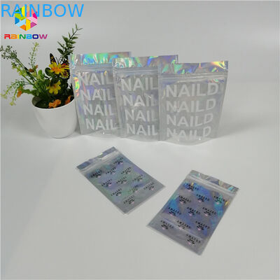 Η στάση προσάρμοσε επάνω την τσάντα ένα διοργανωτών Makeup δευτερεύουσα σαφής ολογραφική συσκευασία λέιζερ