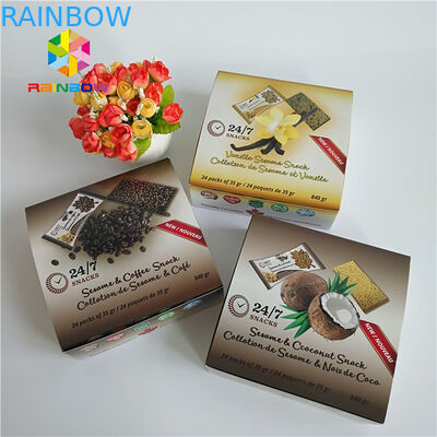 Ορθογώνιο που διπλώνει το συσκευάζοντας κιβώτιο εγγράφου ολογραμμάτων για την του προσώπου μάσκα βουρτσών Eyelash καλλυντικών