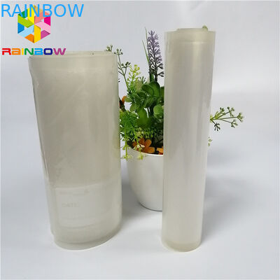 Τοποθετημένος σε στρώματα συγκολλήστε την τυπωμένη σαφή πλαστική συνήθεια κενή σφράγιση ταινιών συσκευασίας τροφίμων