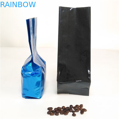 Gusset φύλλων αλουμινίου αργιλίου οι δευτερεύουσες τσάντες τσαγιού που συσκευάζουν τη σακούλα καφέ συγκολλούν με θερμότητα με τη βαλβίδα