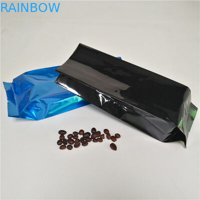 Gusset φύλλων αλουμινίου αργιλίου οι δευτερεύουσες τσάντες τσαγιού που συσκευάζουν τη σακούλα καφέ συγκολλούν με θερμότητα με τη βαλβίδα