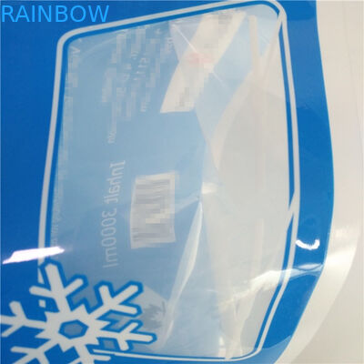 Χαμηλής θερμοκρασίας σακούλα σωλήνων που συσκευάζει την επαναχρησιμοποιήσιμη πτυσσόμενη πλαστική υγρή τσάντα 3L 5L αποθήκευσης