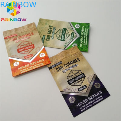 Βοτανικό θυμίαμα μπισκότων Mylar Runtz που συσκευάζει τις ανθεκτικές πλαστικές τσάντες κλειδαριών φερμουάρ