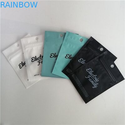 Πλαστικές σακούλες κλειδαριών φερμουάρ φύλλων αλουμινίου αργιλίου που συσκευάζουν τη Resealable πλευρά τρία που σφραγίζεται