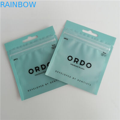 Πλαστικές σακούλες κλειδαριών φερμουάρ φύλλων αλουμινίου αργιλίου που συσκευάζουν τη Resealable πλευρά τρία που σφραγίζεται