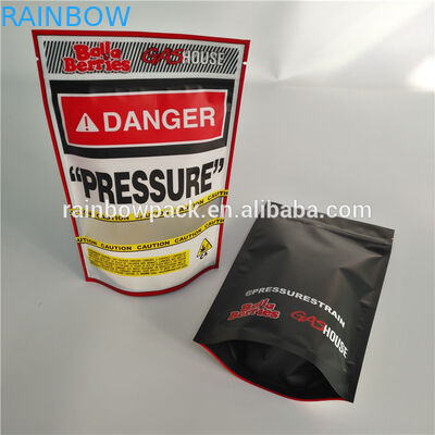 Βοτανικό θυμίαμα απόδειξης μυρωδιάς που συσκευάζει την ακίνδυνη για τα παιδιά τσάντα 3.5g μπαλωμάτων Ziplocke Stoney