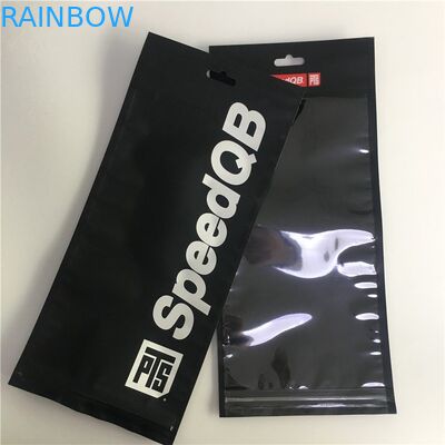 Η Resealable πλευρά τρία σφράγισε την υγρασία τροφίμων τσαντών κλειδαριών φερμουάρ φύλλων αλουμινίου αργιλίου - απόδειξη