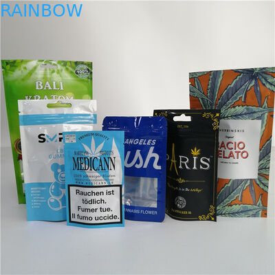 Η πλαστική Ziplock συσκευασία τσαντών τσαγιού τοποθετεί Resealable βιοδιασπάσιμος σε σάκκο για τα τρόφιμα/ξηρός - φρούτα