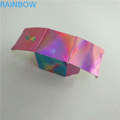 Εκτύπωση συνήθειας κιβωτίων εγγράφου συσκευασίας κοσμημάτων με την ολογραφική επίδραση ολογραφίας