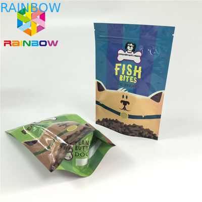 Ziplock Mylar οι πλαστικές σακούλες που συσκευάζουν την τροφή της Pet μεταχειρίζονται την εκτύπωση Gravnre τσαντών