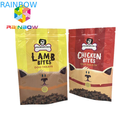 Ziplock Mylar οι πλαστικές σακούλες που συσκευάζουν την τροφή της Pet μεταχειρίζονται την εκτύπωση Gravnre τσαντών