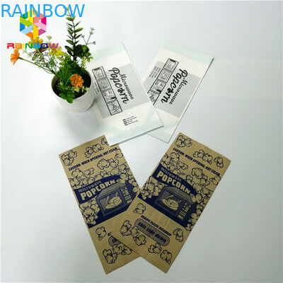 Συγκολλήστε την τσάντα πρόχειρων φαγητών με θερμότητα που συσκευάζει τη βιοδιασπάσιμη ανακυκλωμένη Popcorn τροφίμων πρόχειρων φαγητών αποθήκευση