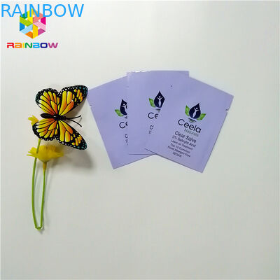 Ziplock 1oz Mylar τσαντών απόδειξης μυρωδιάς καλλυντική συσκευάζοντας Resealable σακούλα φερμουάρ φύλλων αλουμινίου