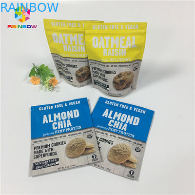 12oz στάση 1 λίβρας επάνω Ziplock στις τσάντες, Ziplock σκονών καρυκευμάτων εκτύπωση μεταλλινών σακουλών